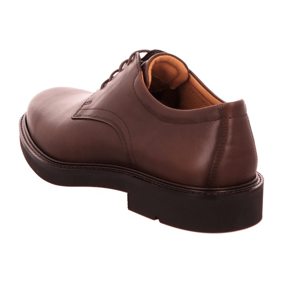 Ecco Metropole London Men's Stylish Brown Dress Shoes - Picture 4 of 9